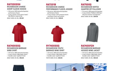 Richardson Barrage Collection Has Arrived