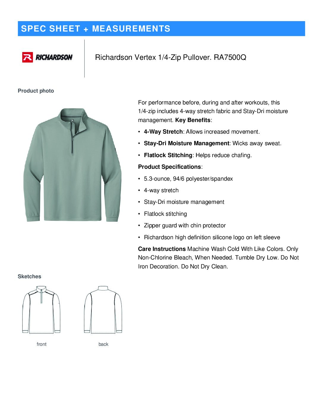 SpecSheetMeasurements_RA7500Q